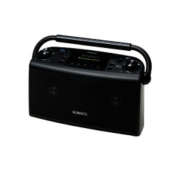 ROBERTS Stream 217 Smart Radio With DAB+/FM/Internet Radio & Spotify Connect, Black